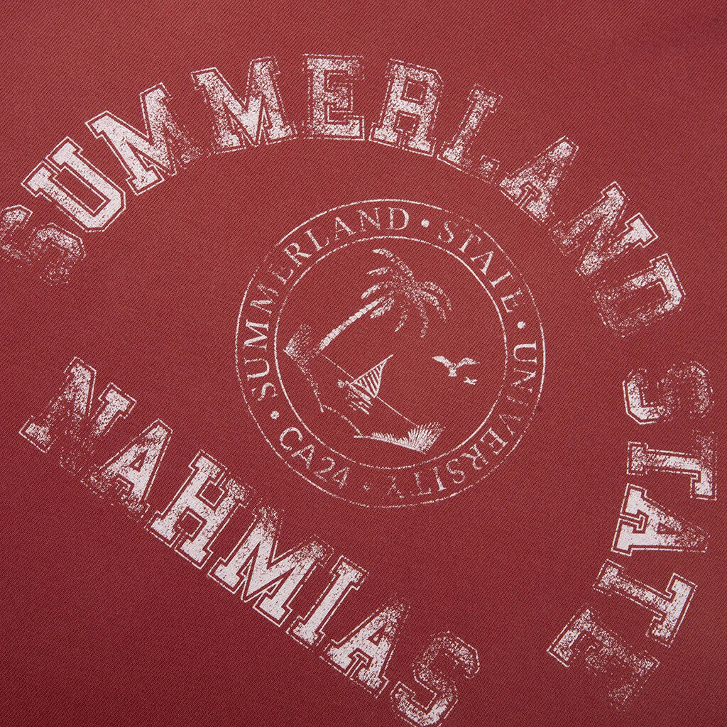 Summerland State Boxy Tee Ruby