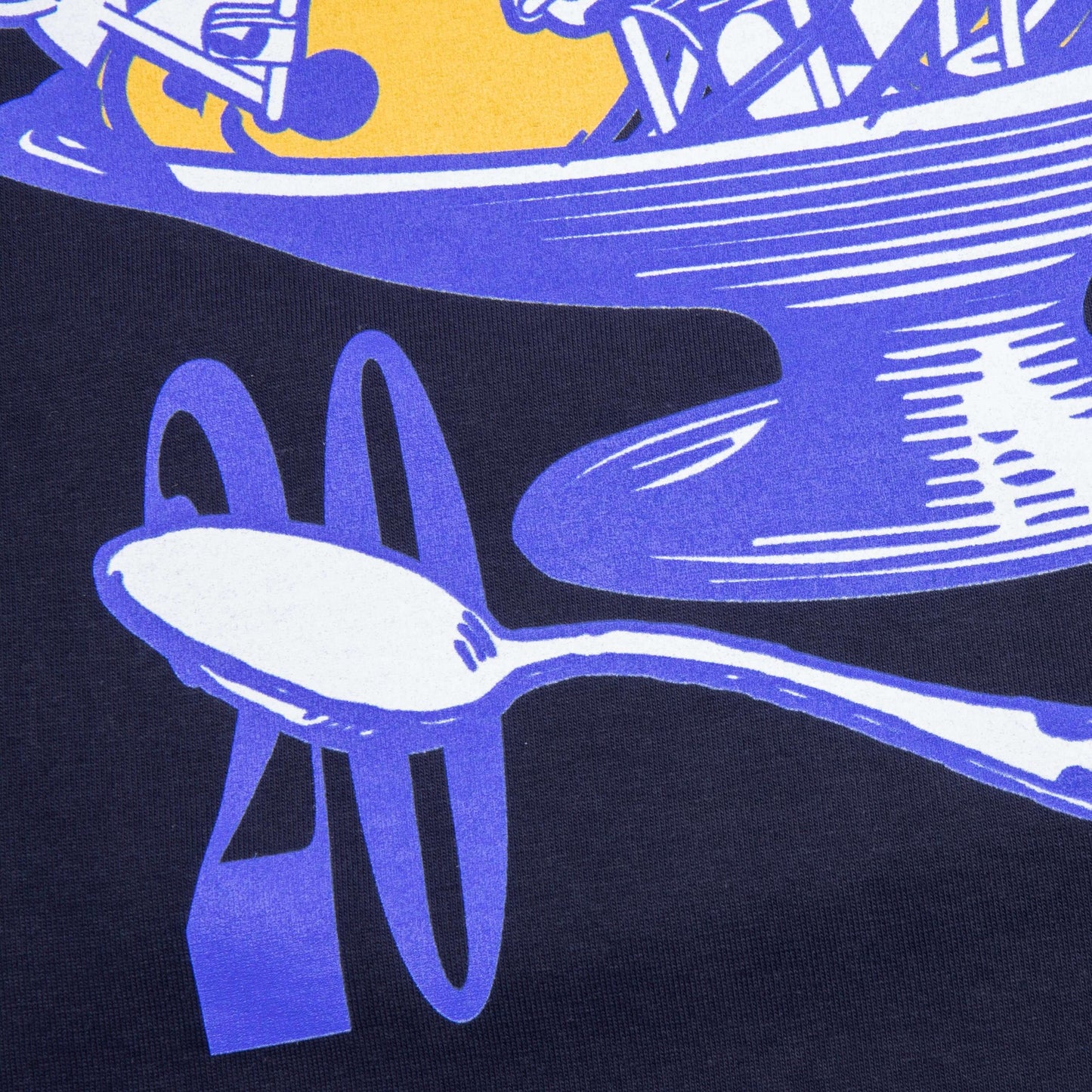 Feature x Icecream Super Bowl Short Sleeve Tee Navy