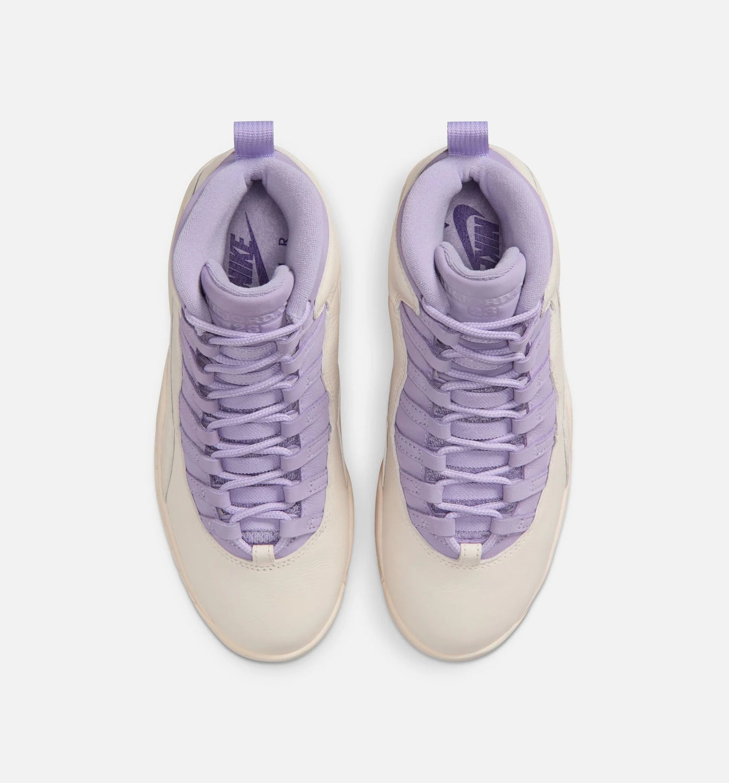 Air Jordan 10 Retro Hydrangeas Womens Lifestyle Shoe Chalk Hydrangeas Wild Grape