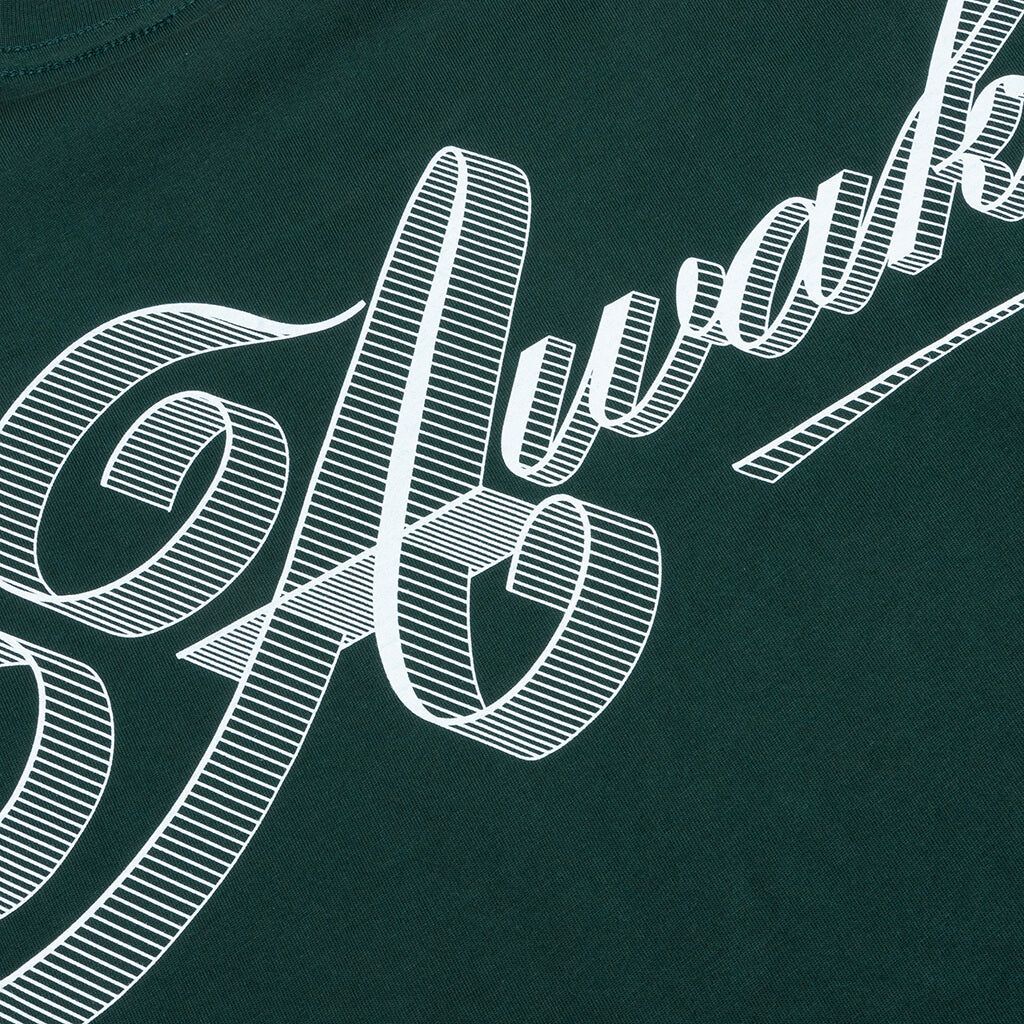 Script Tee Green