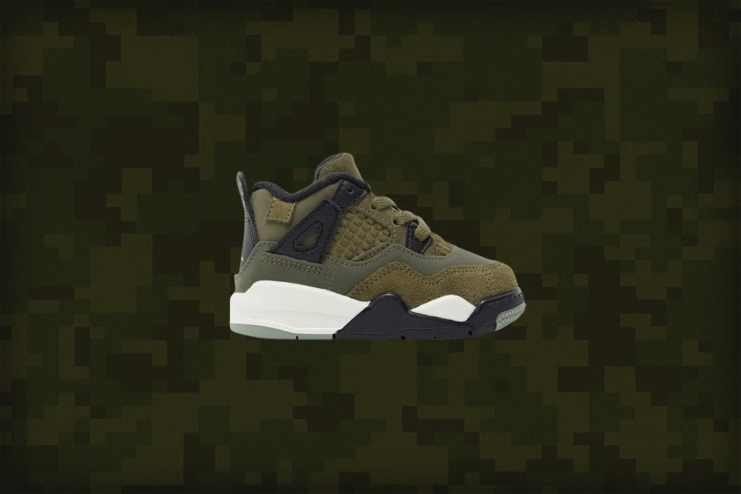 Air Jordan 4 Retro SE Craft TD Medium Olive Pale Vanilla Cargo Khaki