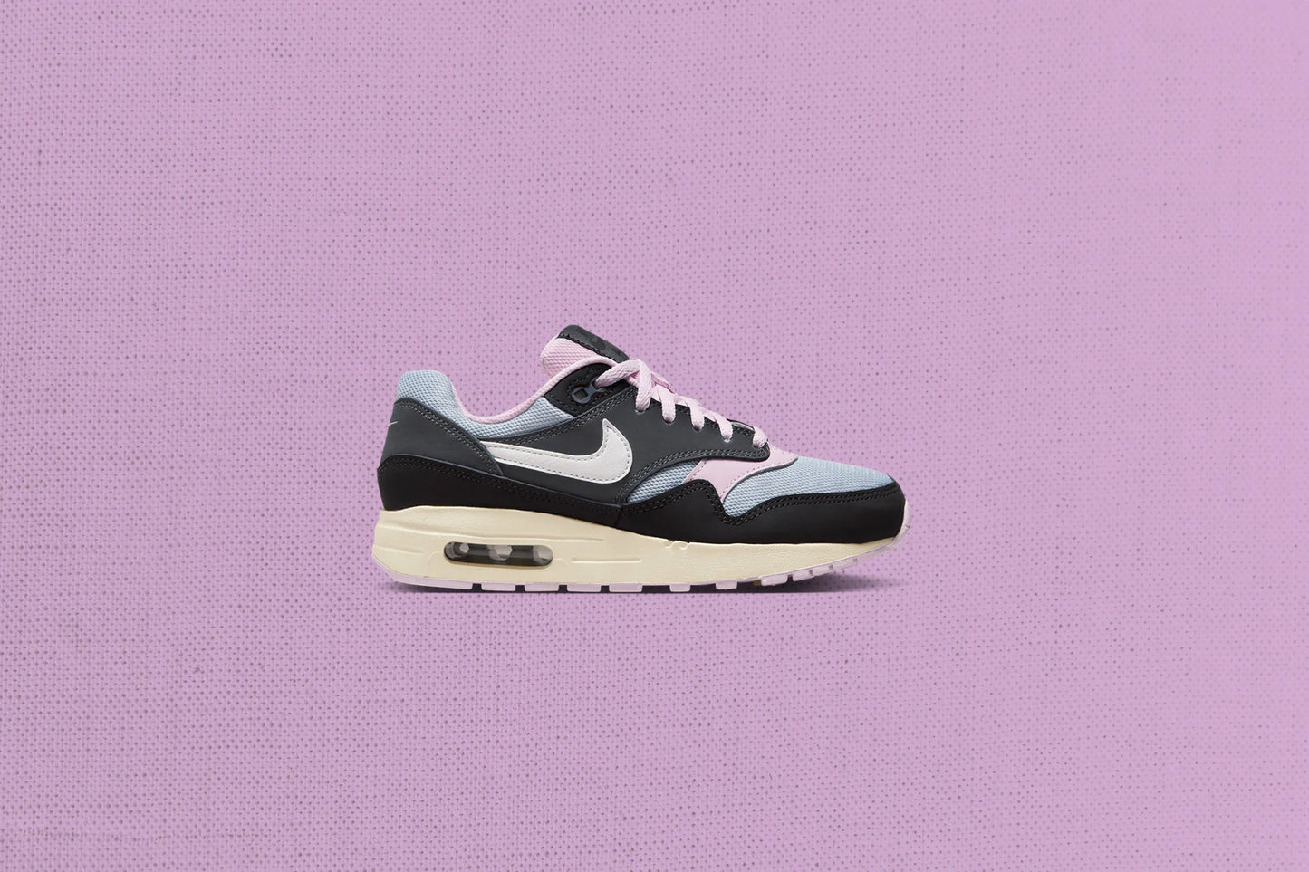 Air Max 1 Pink Foam GS Black Summit White Anthracite