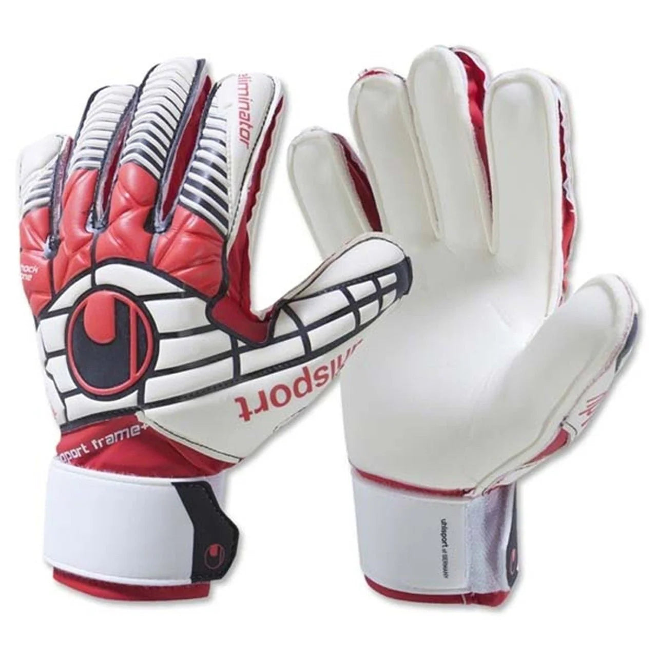 Uhlsport Eliminator Soft SF Junior Goalkeeper Gloves White Red Black