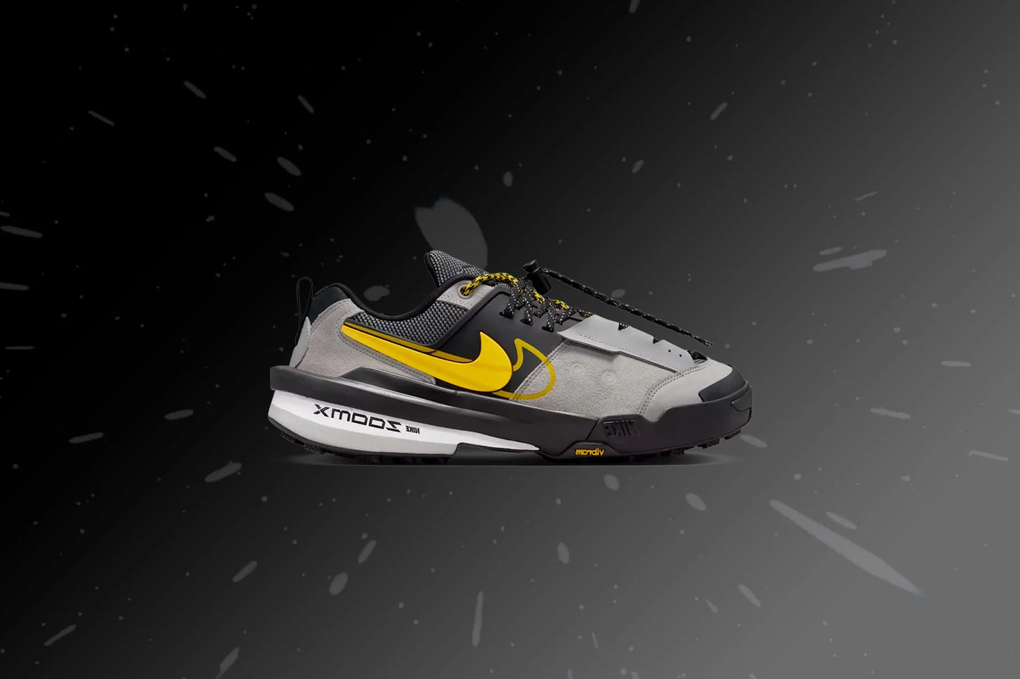Nike x Sacai Zegamadome Matte Silver Tour Yellow Black