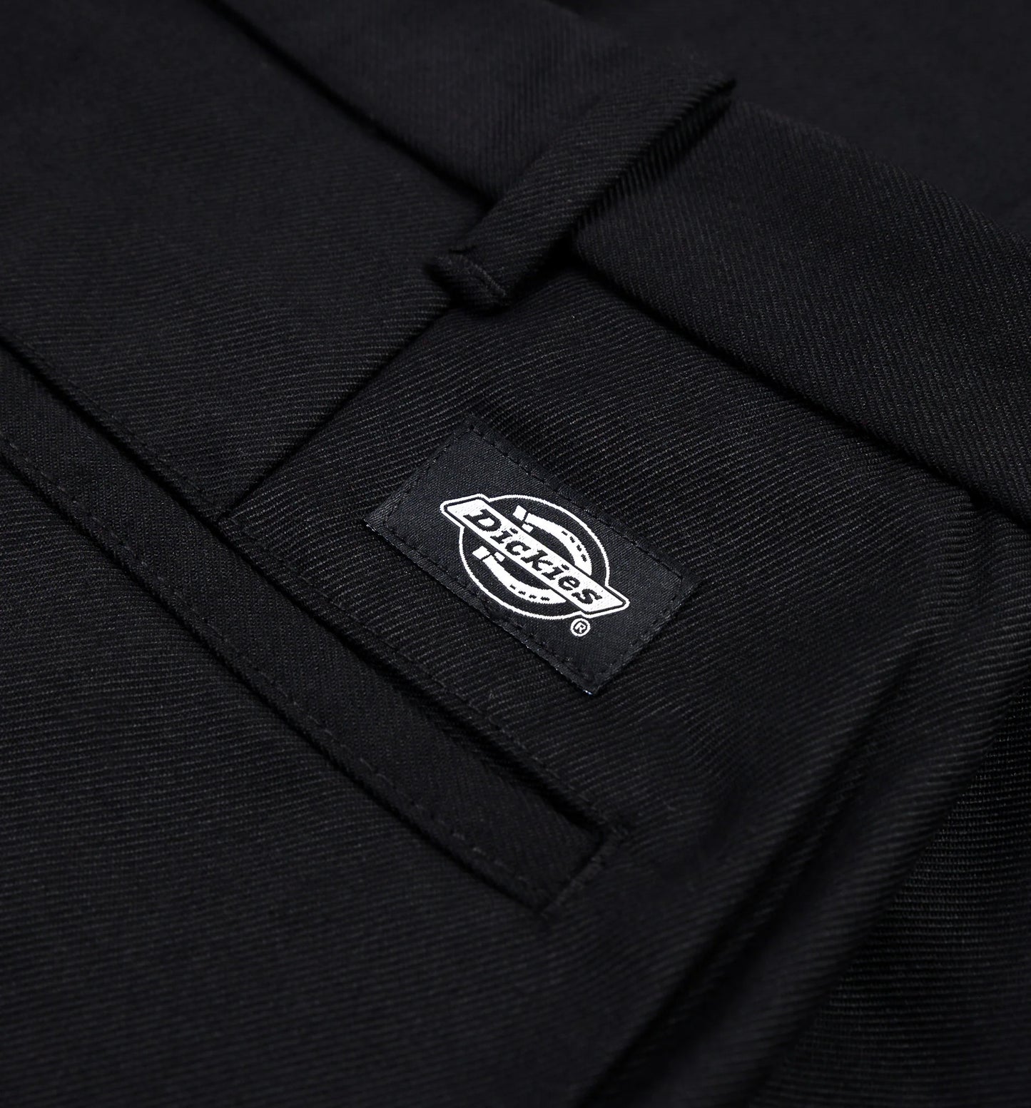 Pleated Front Mens Pants Black