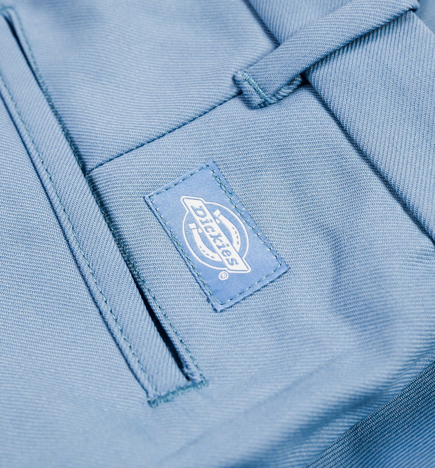 Pleated Front Mens Pants Blue