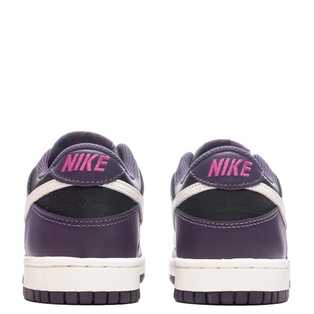 Dunk Low GS Black Pale Ivory Dark Raisin Sail