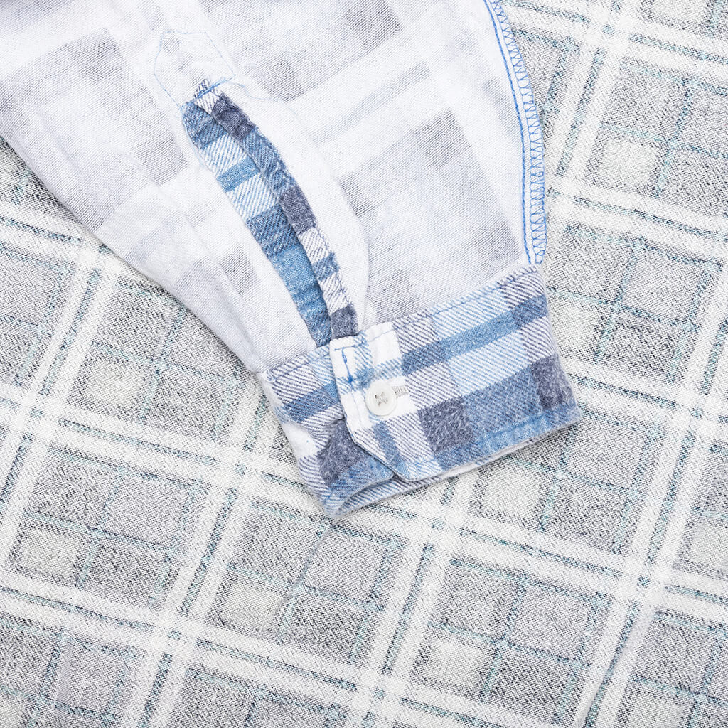 Ribbon Wide IO Flannel Shirt Assorted