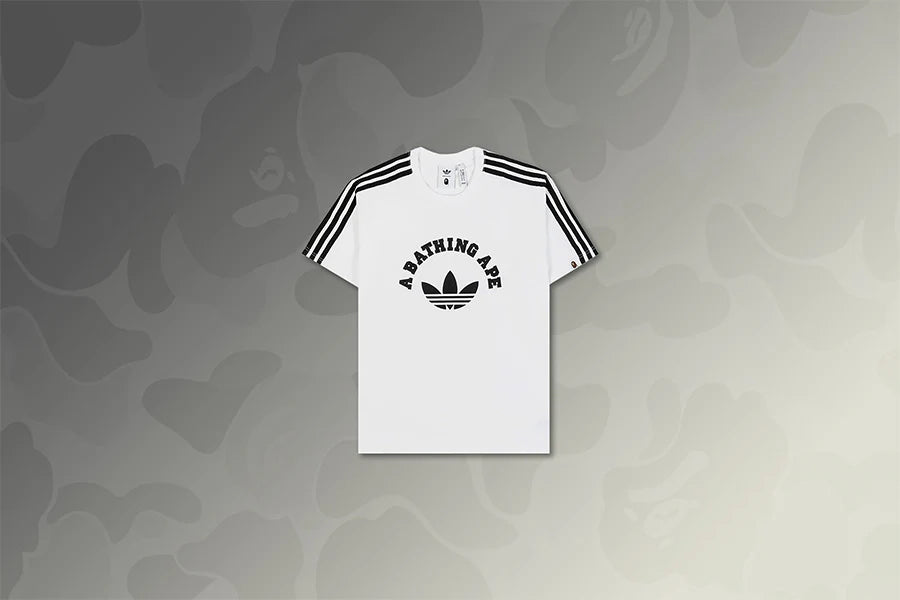 Adidas x BAPE Tee White