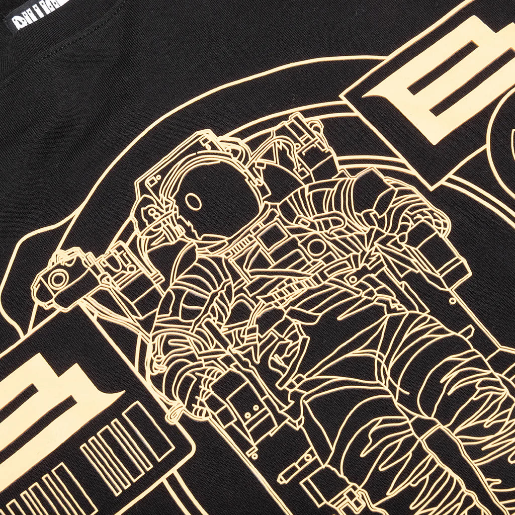 Process L S Tee Black