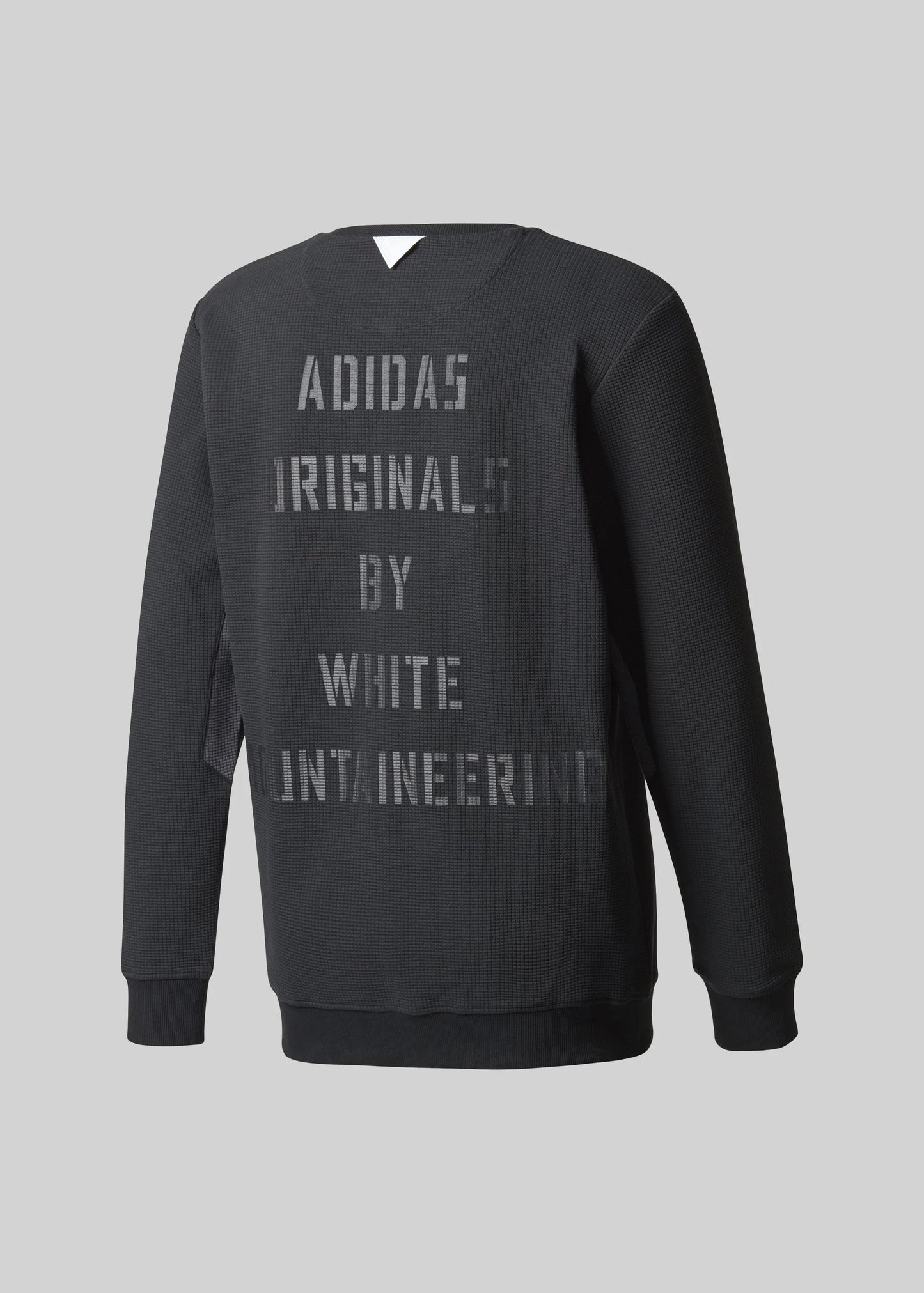 White Mountaineering Collection Mens Crew Sweatshirt Black Black