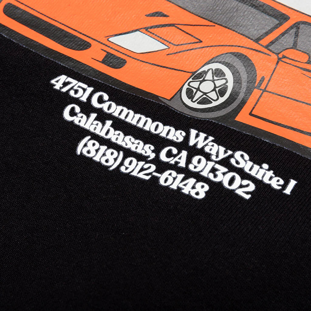 Kids C 40 S S Hoodie Black