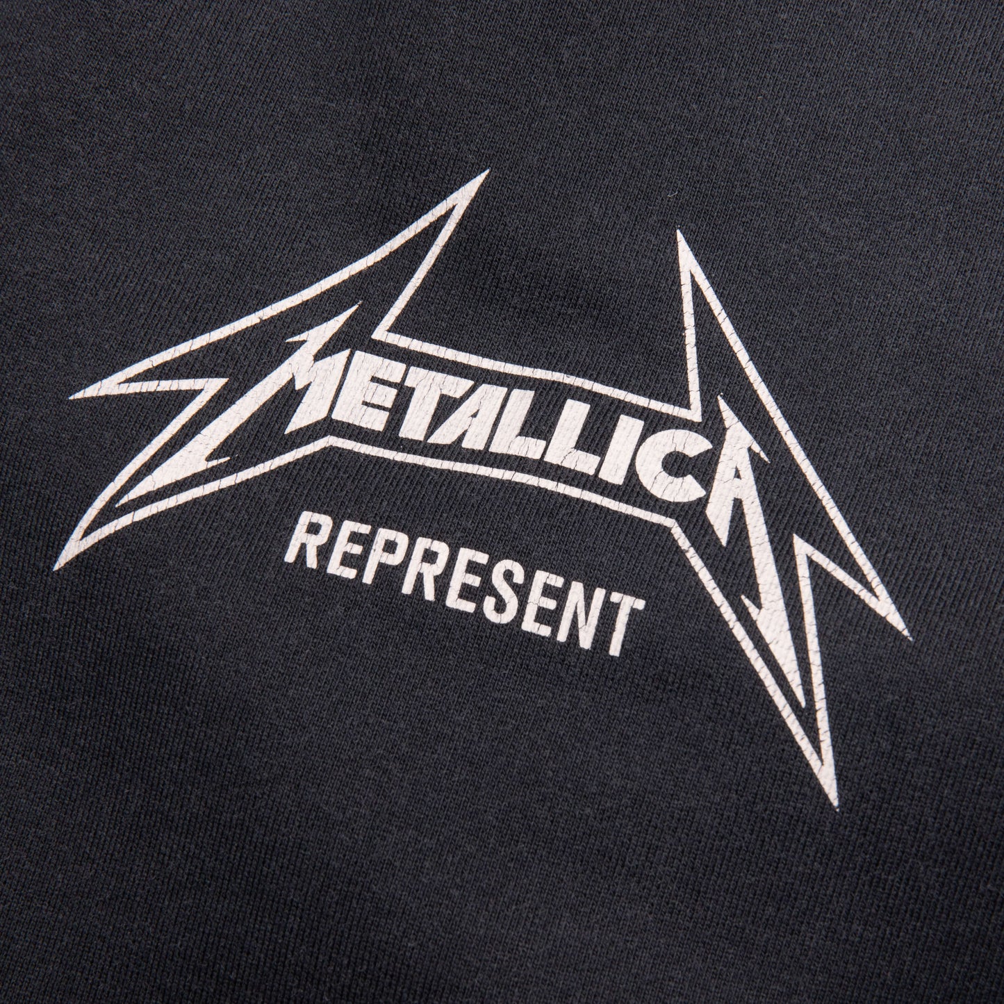Metallica 40 Year Anniversary Sweat Pants Stained Black