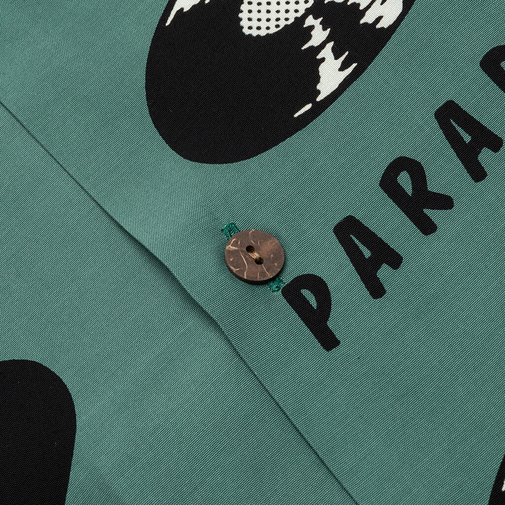 Hawaiian S S Shirt Type 4 Green