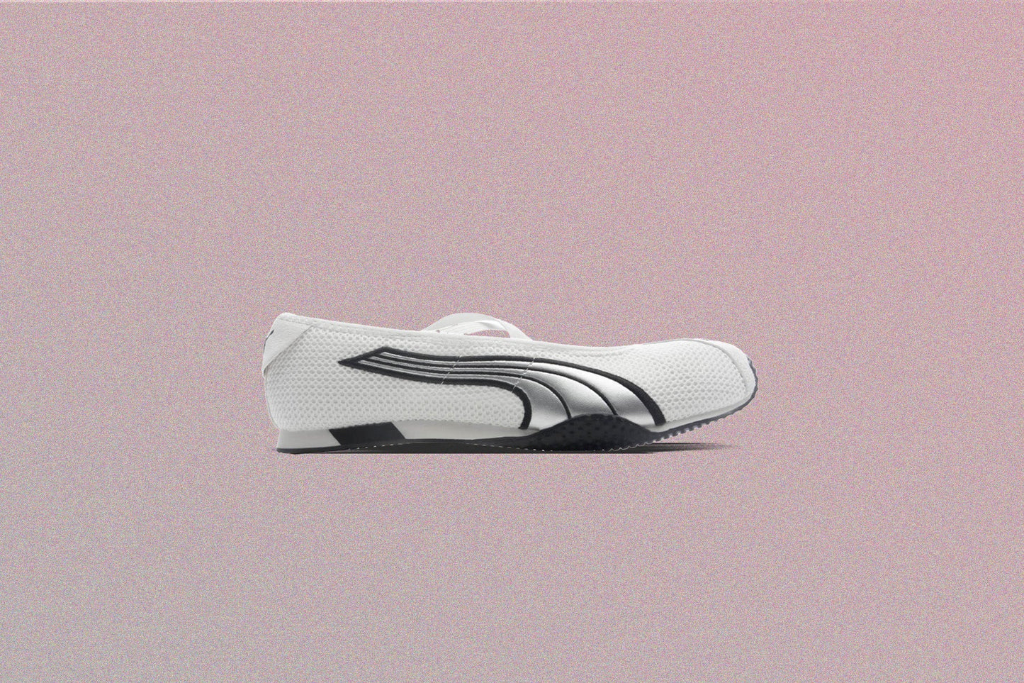Womens H Street Ballet Warm White Silver