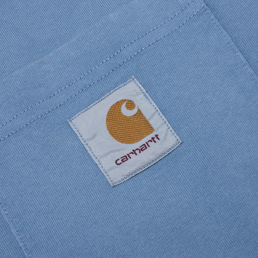 S S Hudson Pocket T Shirt Sorrent Chalk Wash