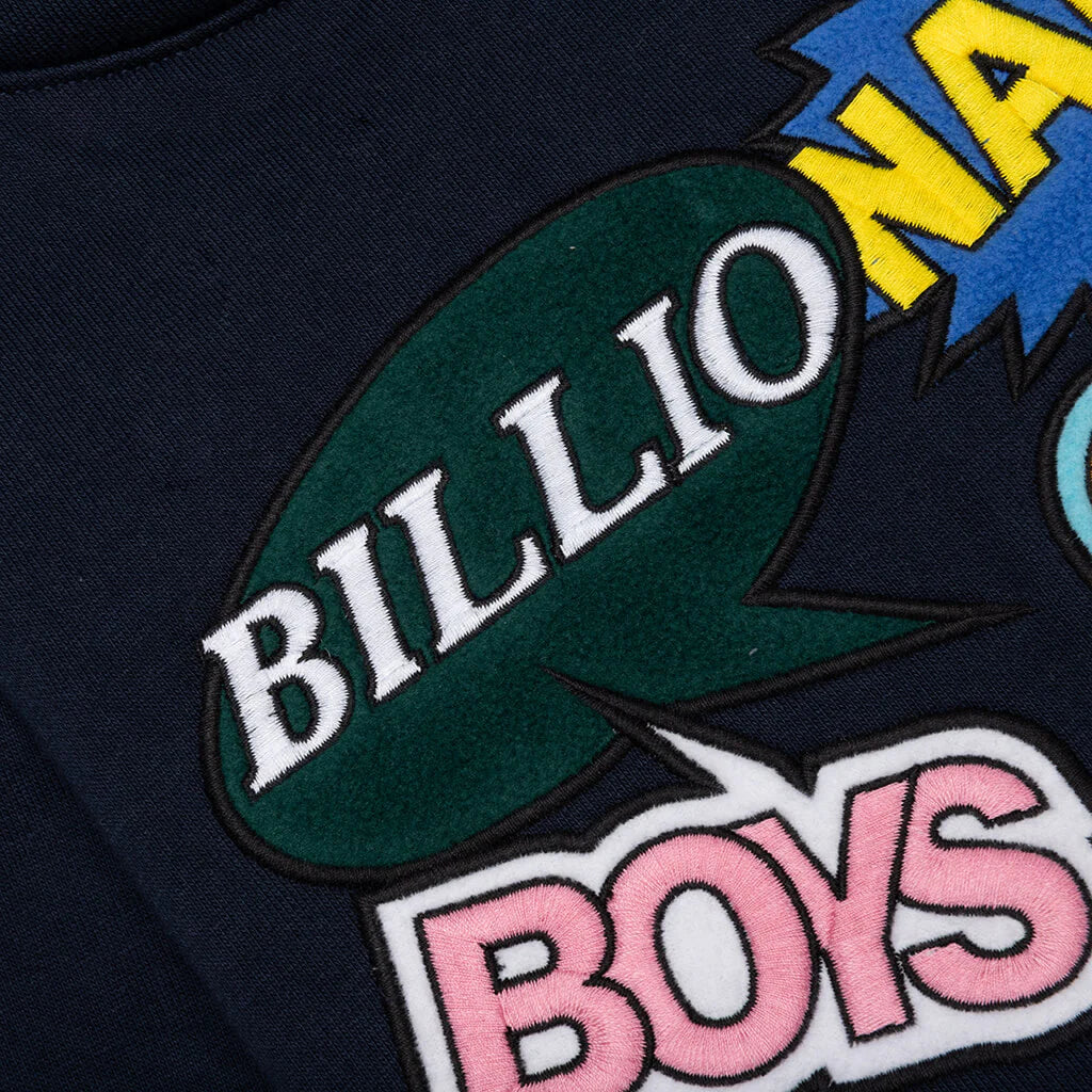Kids BB Talk Pullover Hoodie Navy Blazer