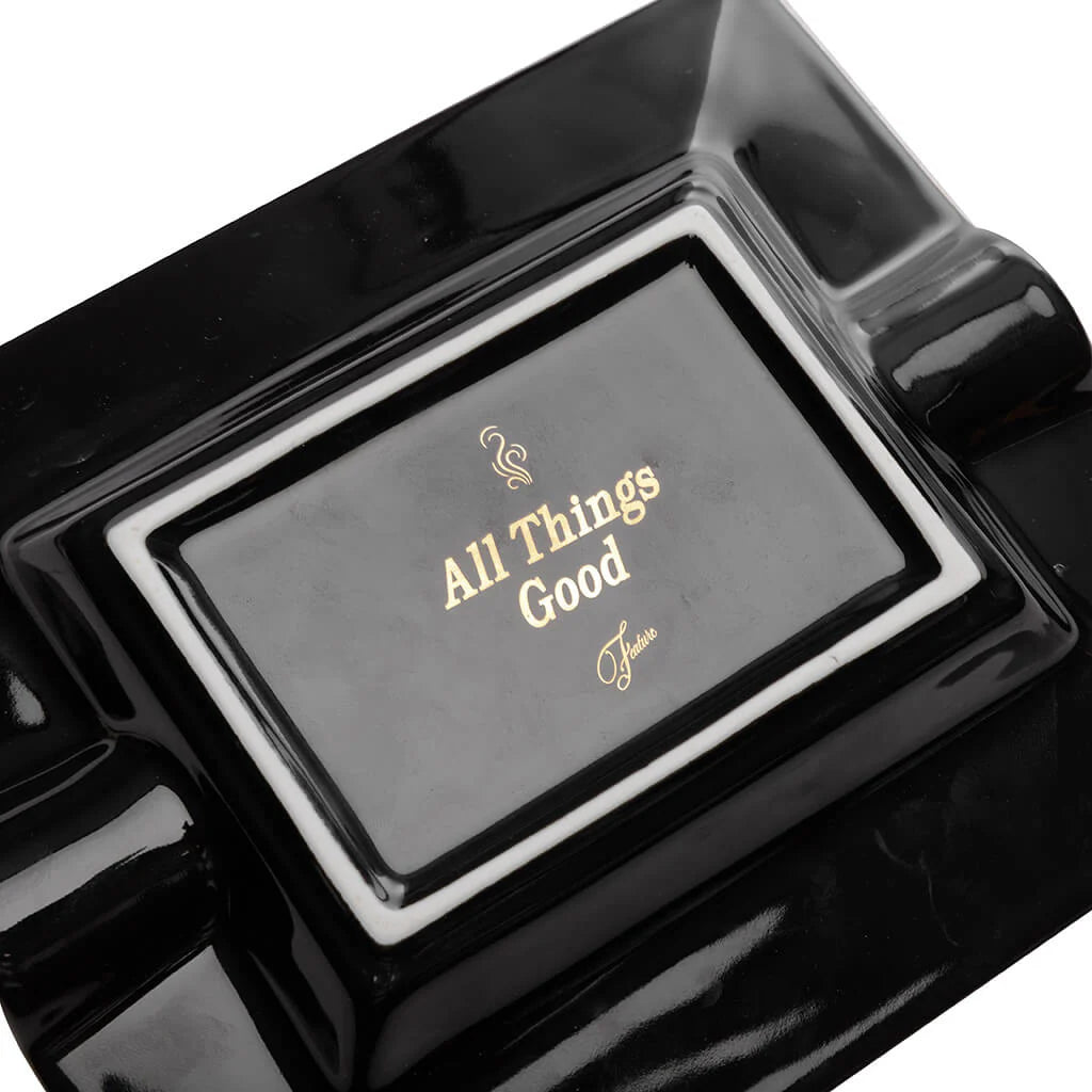 Churchill Ashtray Black