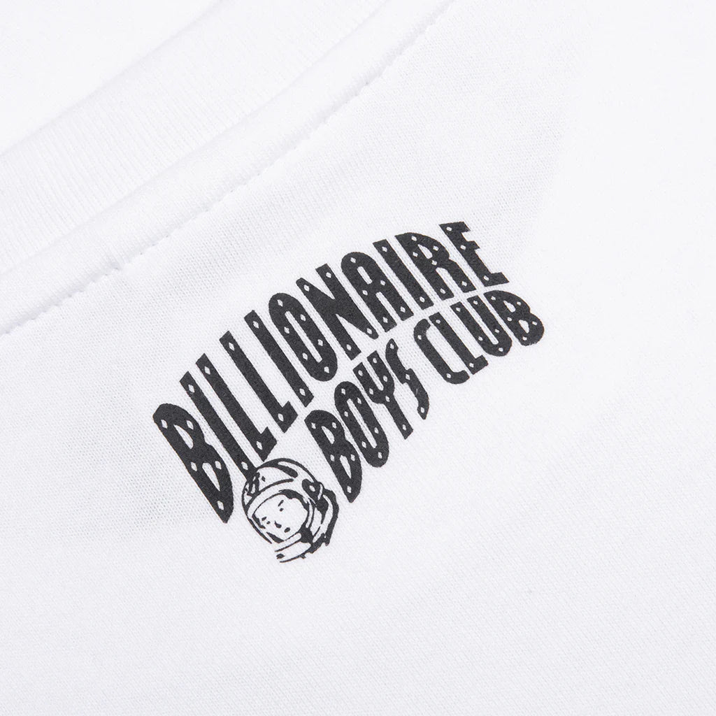 BB Stealth S S Tee Glow In The Dark White