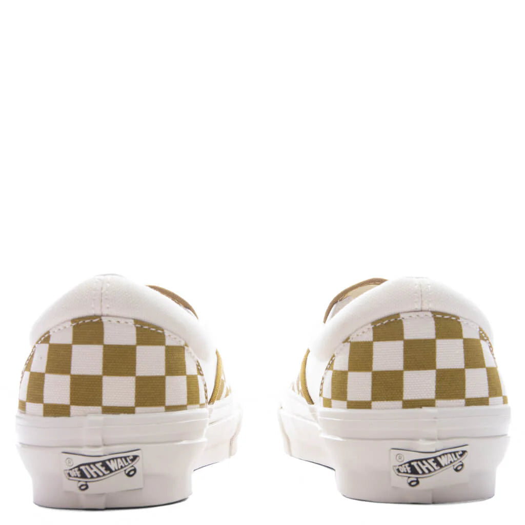 Premium Classic Slip On Checkerboard Burnt