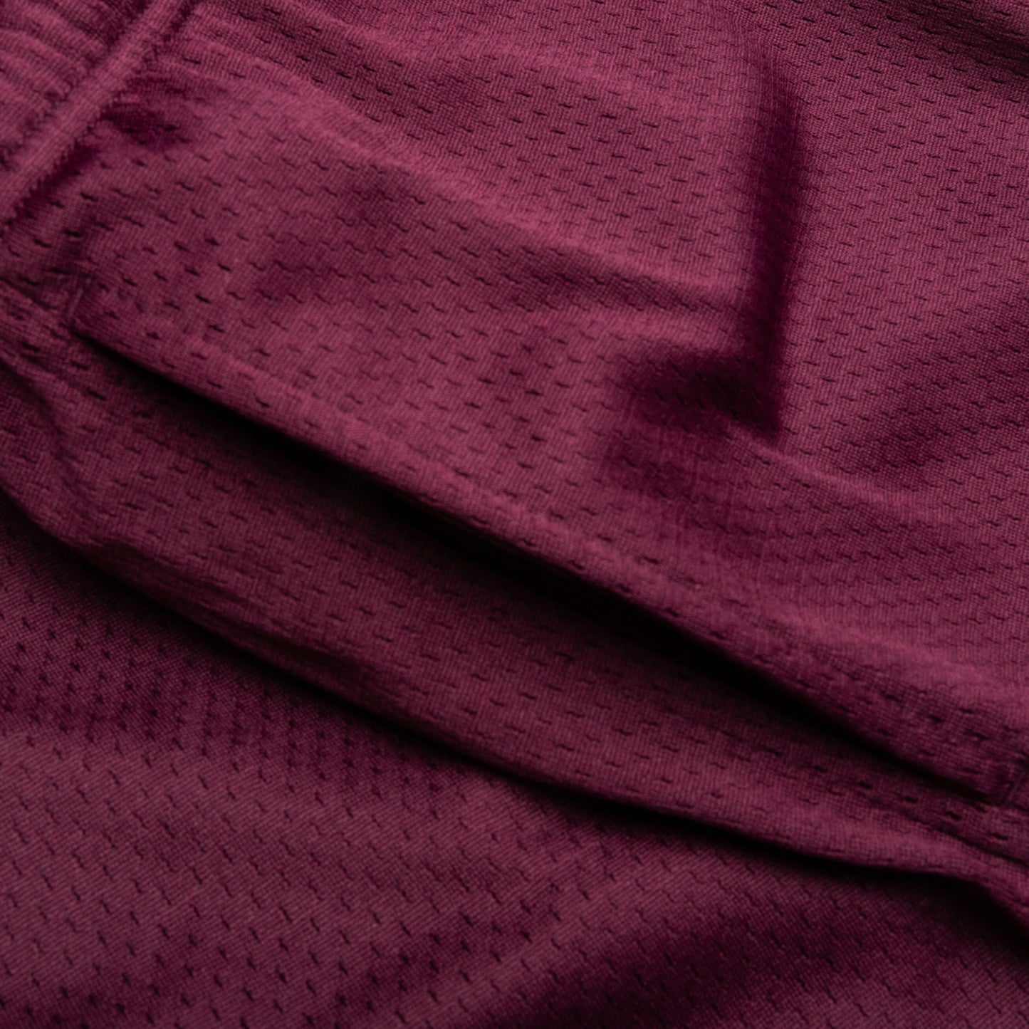 Big Basic Mesh Short Plum