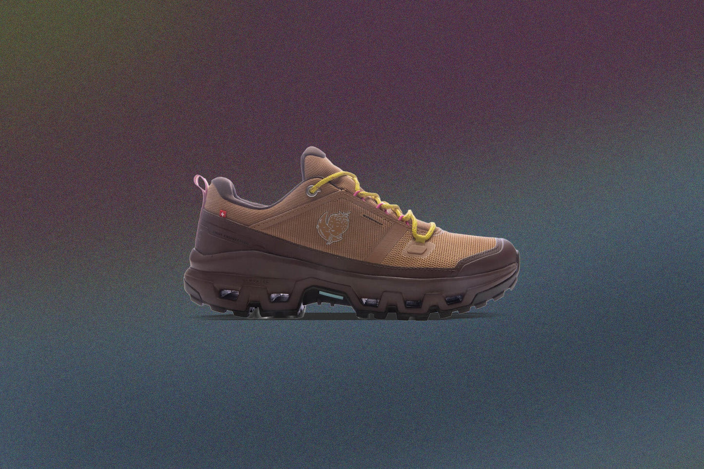 On x Sky High Farm Goods Womens Cloudrock Low WP Sphinx Chestnut