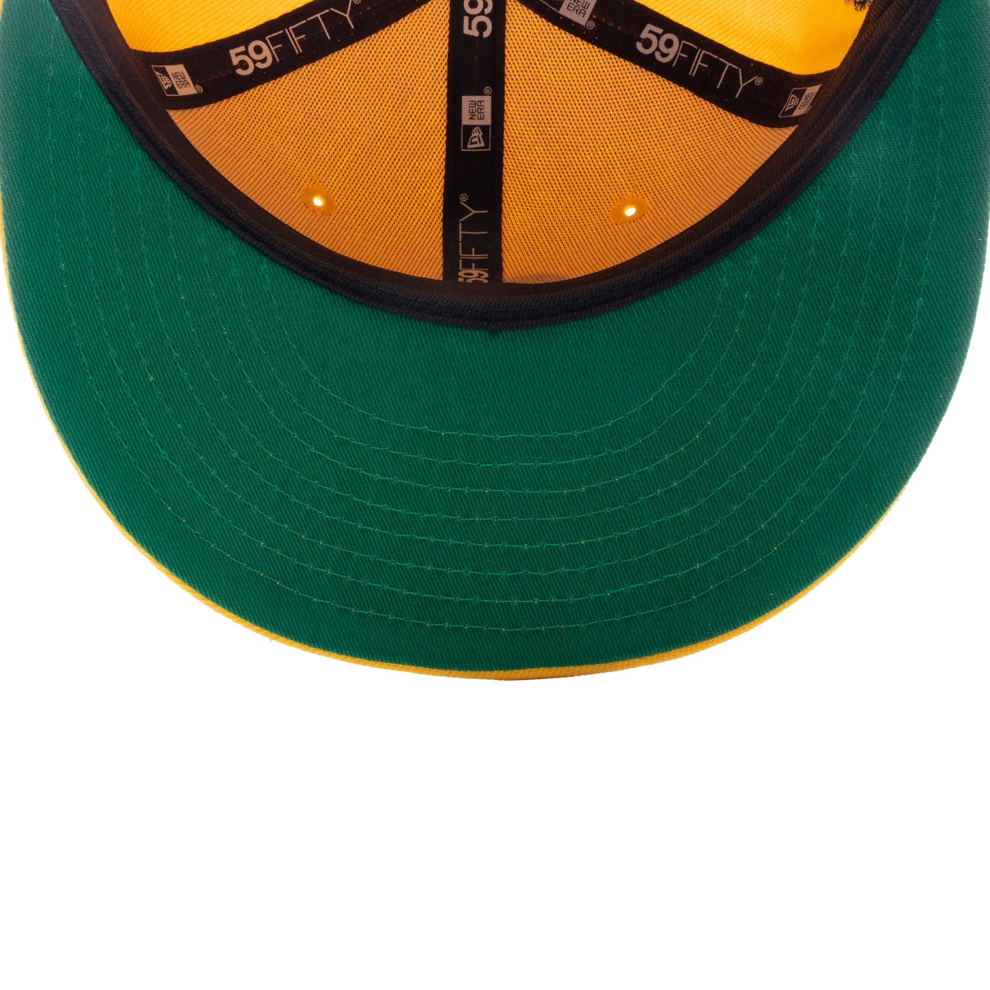 FEATURE x New Era 59FIFTY Fitted SD Padres Cooperstown Canary Yellow Twill Green