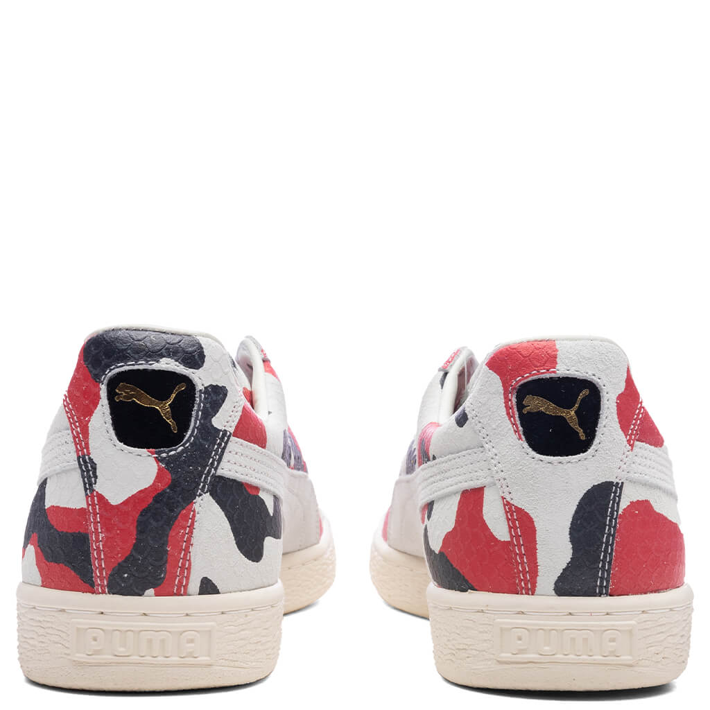 Suede MIJ Koi White