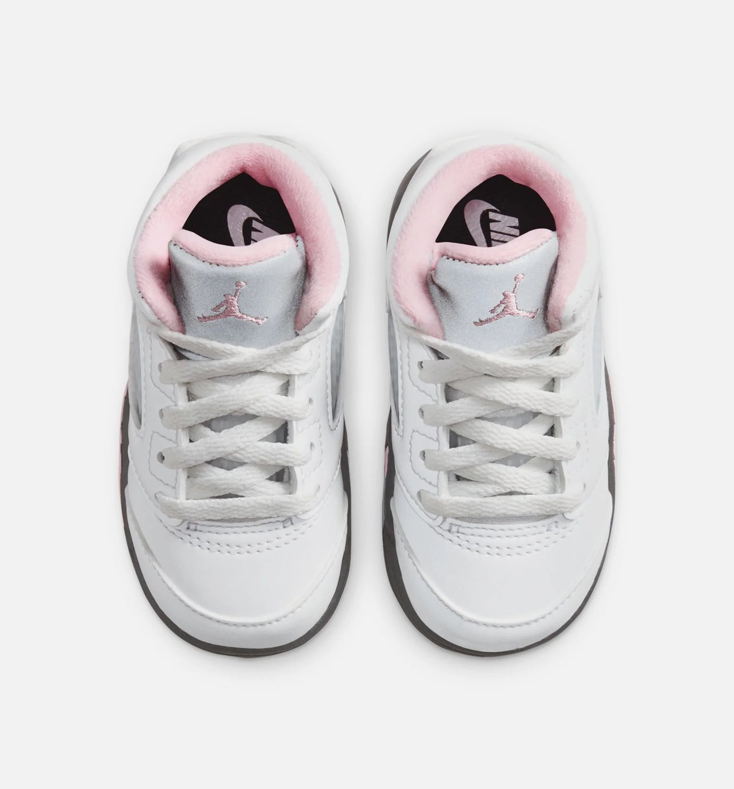 Air Jordan 5 Retro Medium Soft Pink Infant Toddler Lifestyle Shoe White Black Medium Soft Pink Free Shipping