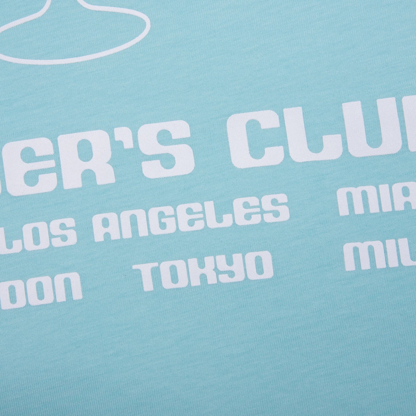 Members Club Tour Tee Light Blue