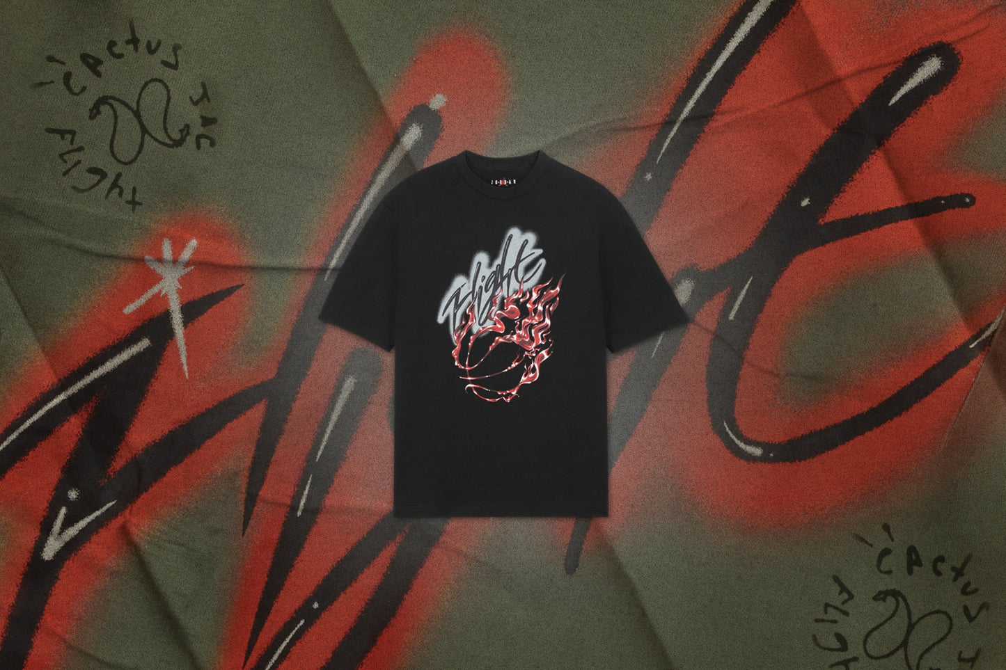 Jordan x Travis Scott T Shirt Black