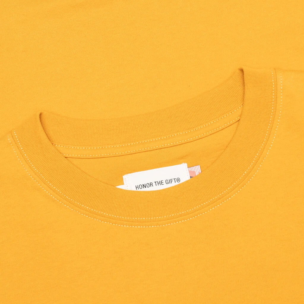 Auto Club Box Tee Yellow