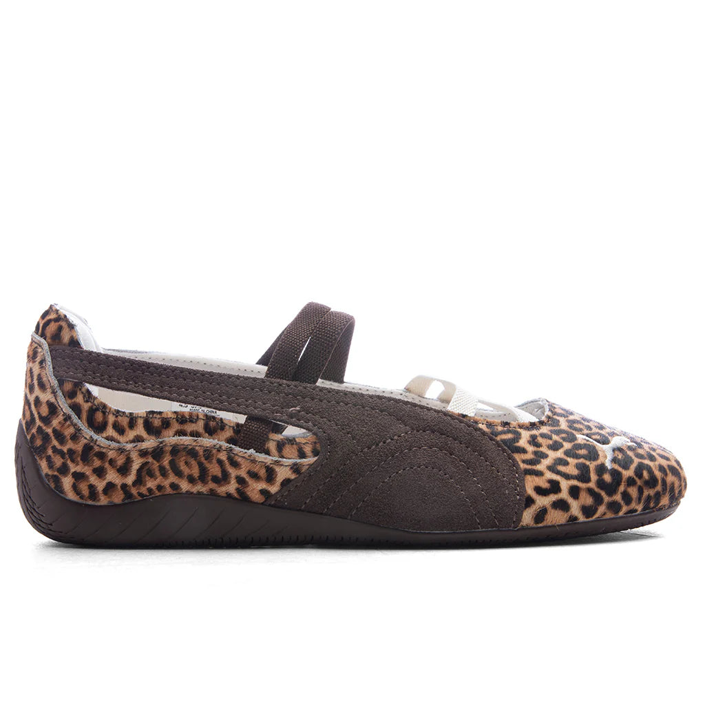 Womens Speedcat Ballet Wild Chocolate Warm White