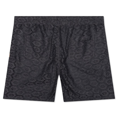 Crochet Short Black