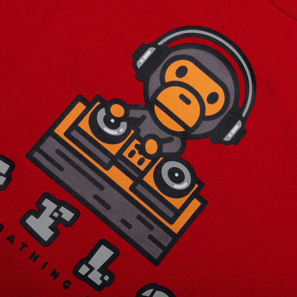 Kids Milo DJ Tee Red