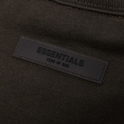 Kids Essential Crewneck Off Black