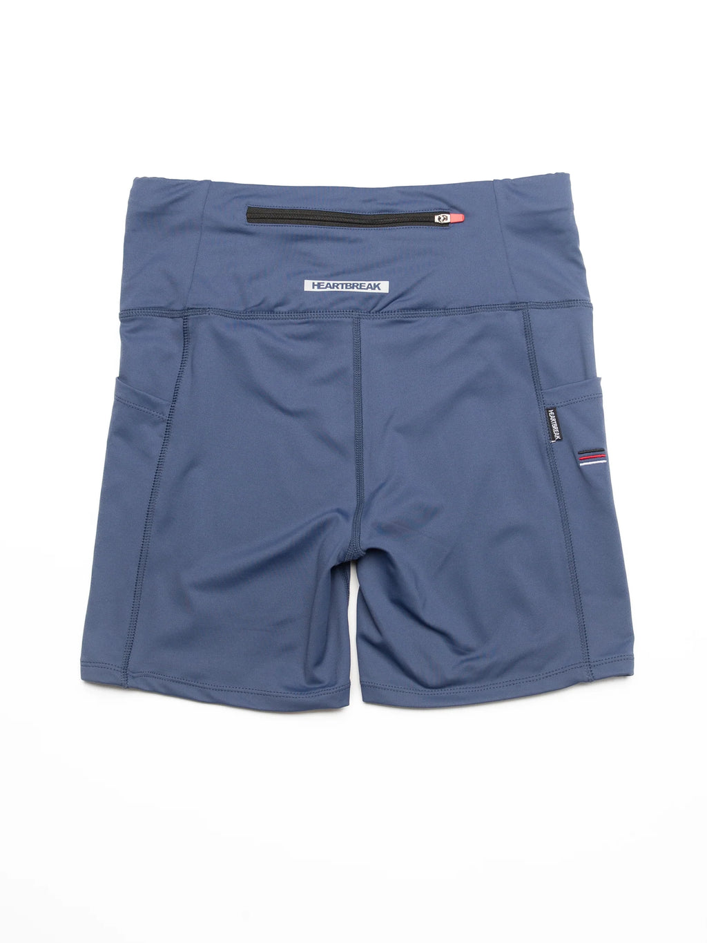 Heartbreak Womens Triple Pocket 5 Running Shorts