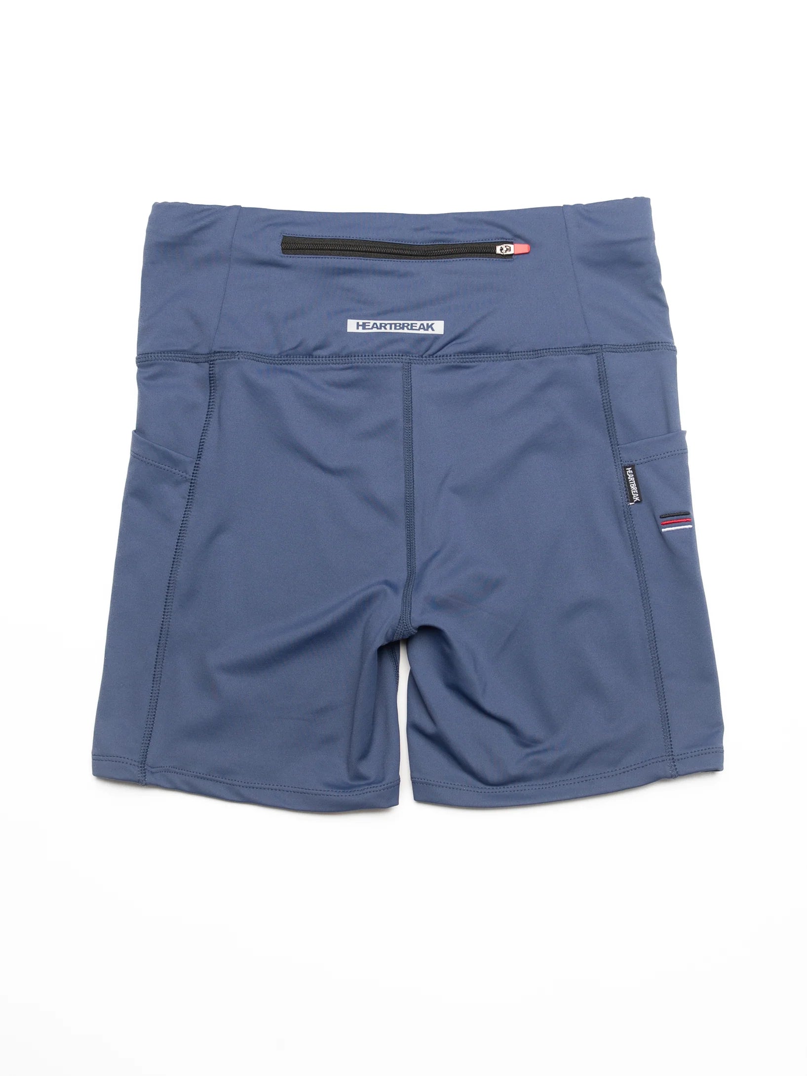 Heartbreak Womens Triple Pocket 5 Running Shorts