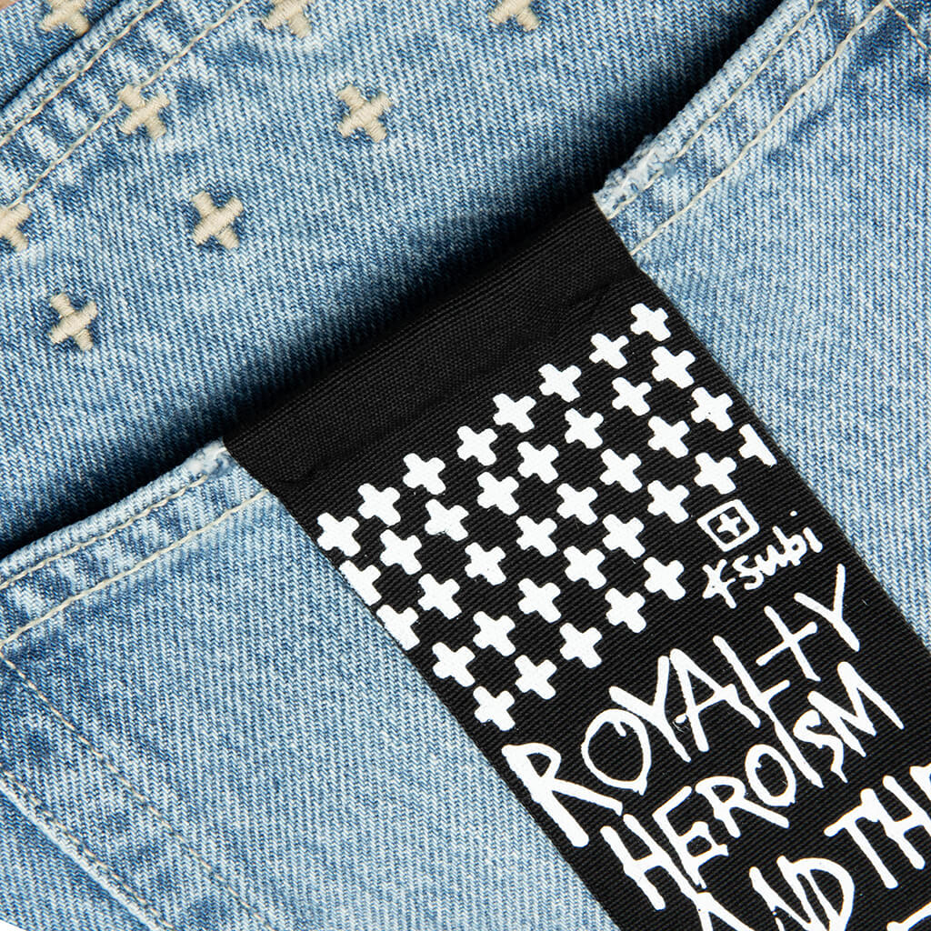 Anti K Denim Short Kristal