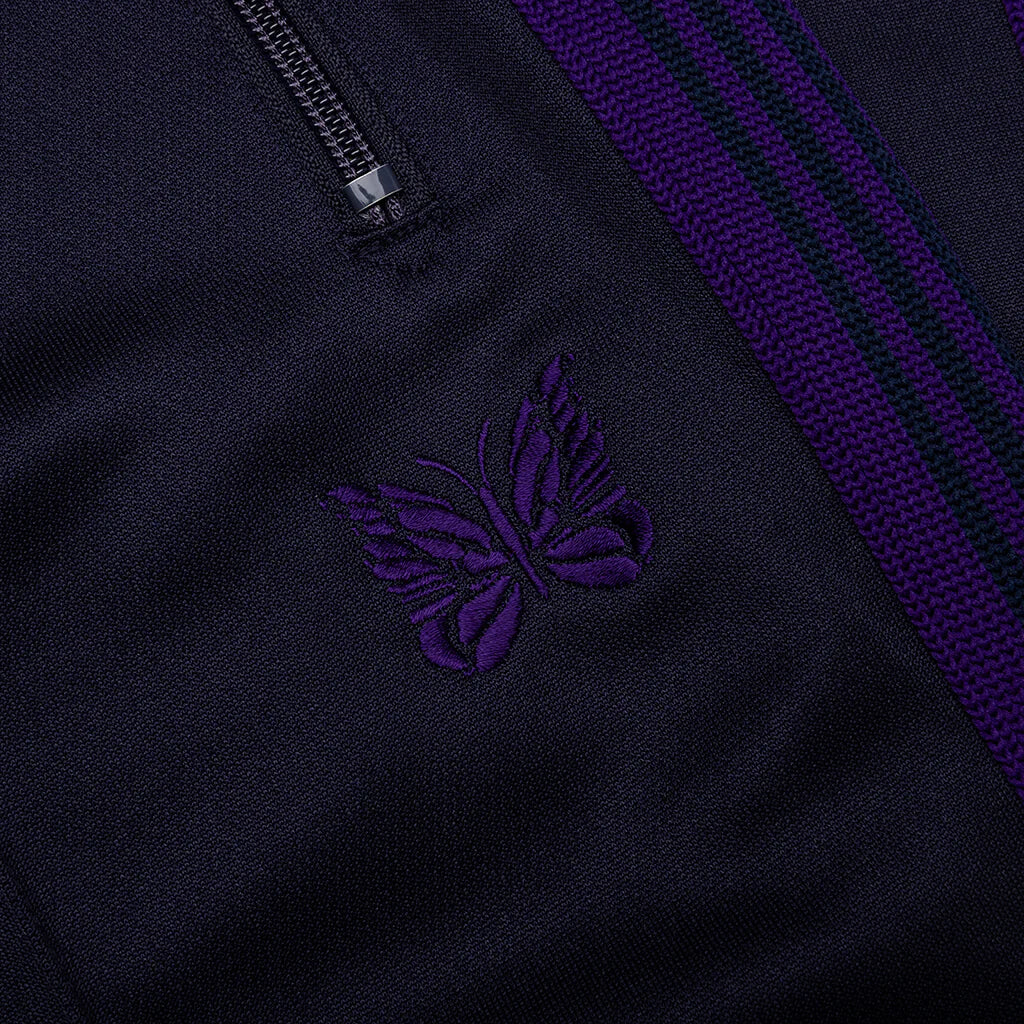 Track Pant Poly Smooth Navy