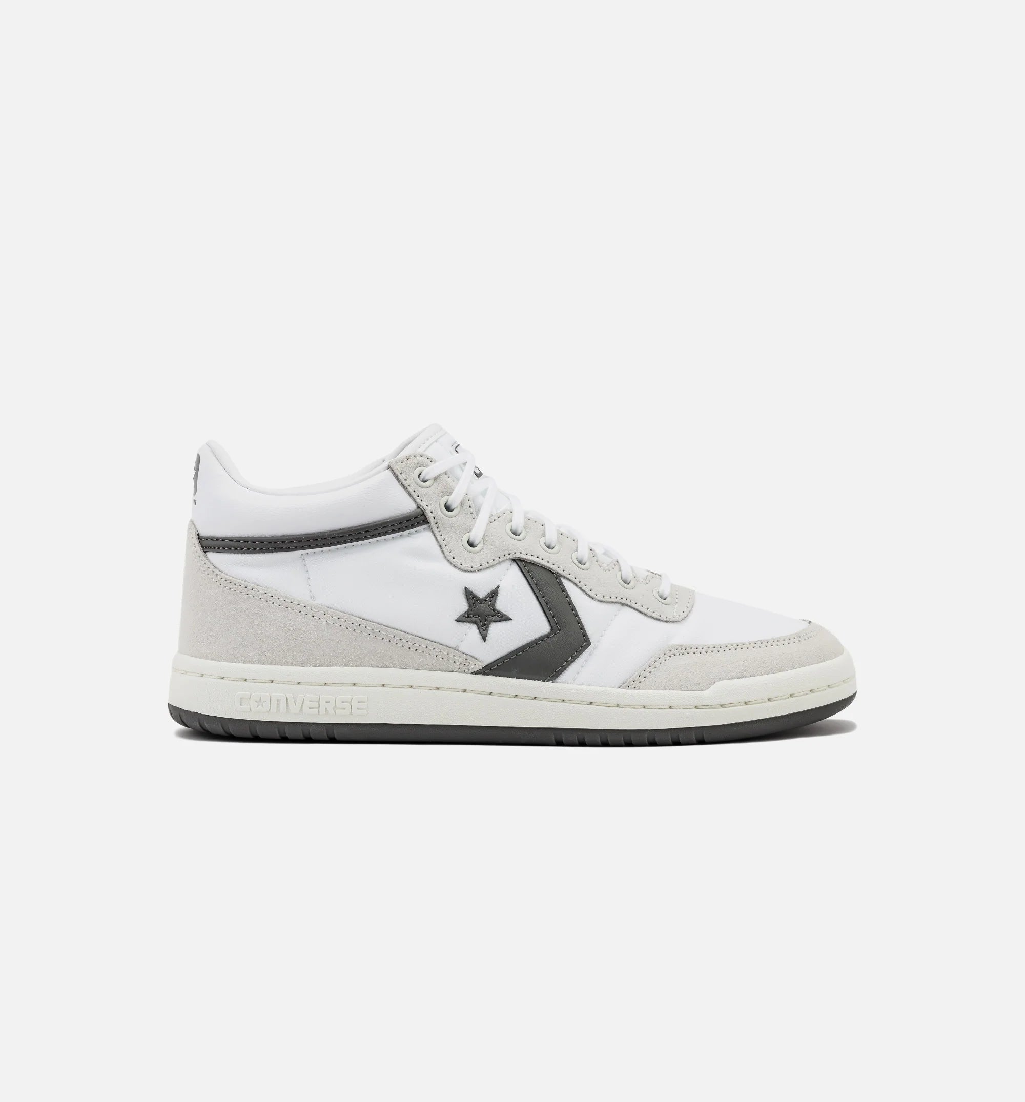Cons Fastbreak Pro Suede Nylon Mens Lifestyle Shoe White Vaporous Gray