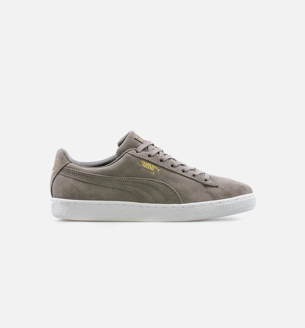 TMC Suede Mens Lifestyle Shoe Grey White