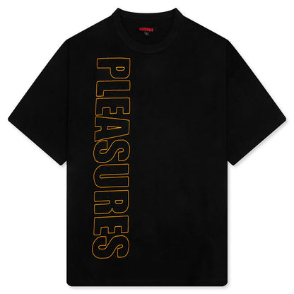 Outline Heavyweight T Shirt Black