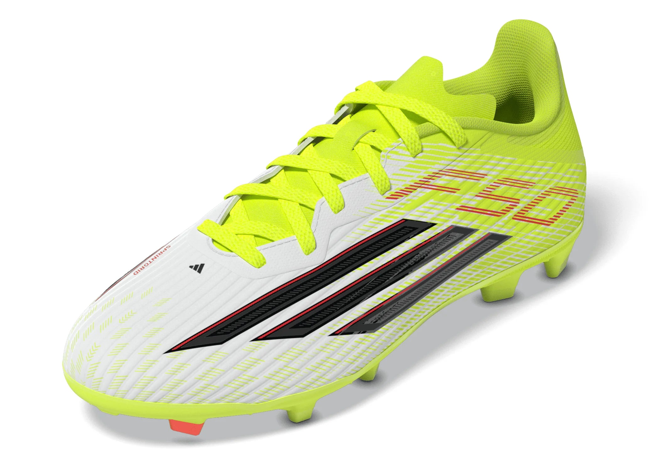 adidas F50 League FG MG Firm Ground Multi Ground Youth Soccer Cleats Yellow Black Red