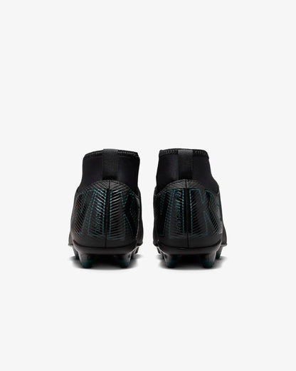 Nike Jr Superfly 10 Club FG Firm Ground Soccer Cleats Black Deep Jungle Black