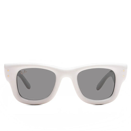 AAP Rocky x Ray Ban Wayfarer Puffer Polished White