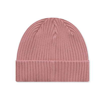 Cotton Rib Beanie Pink