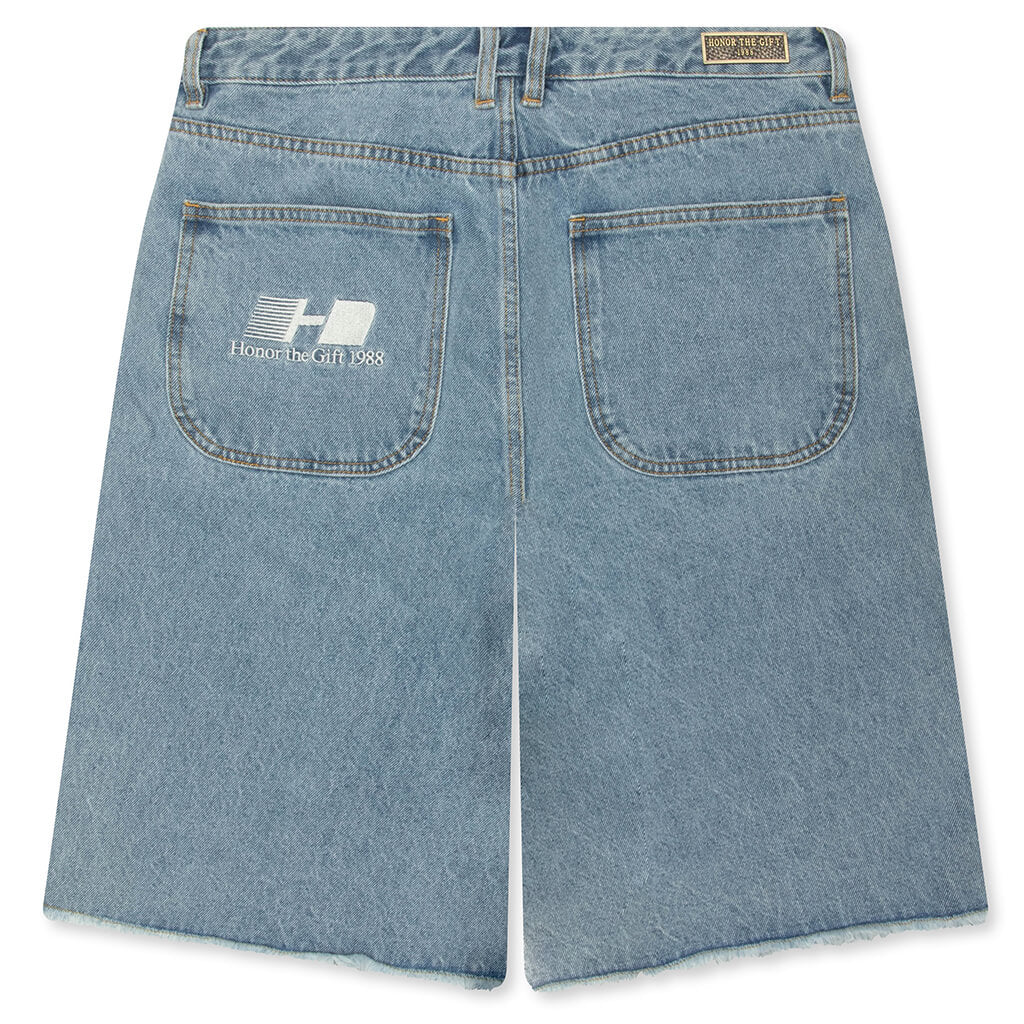 Frayed Edge 11 Denim Bermudas Indigo