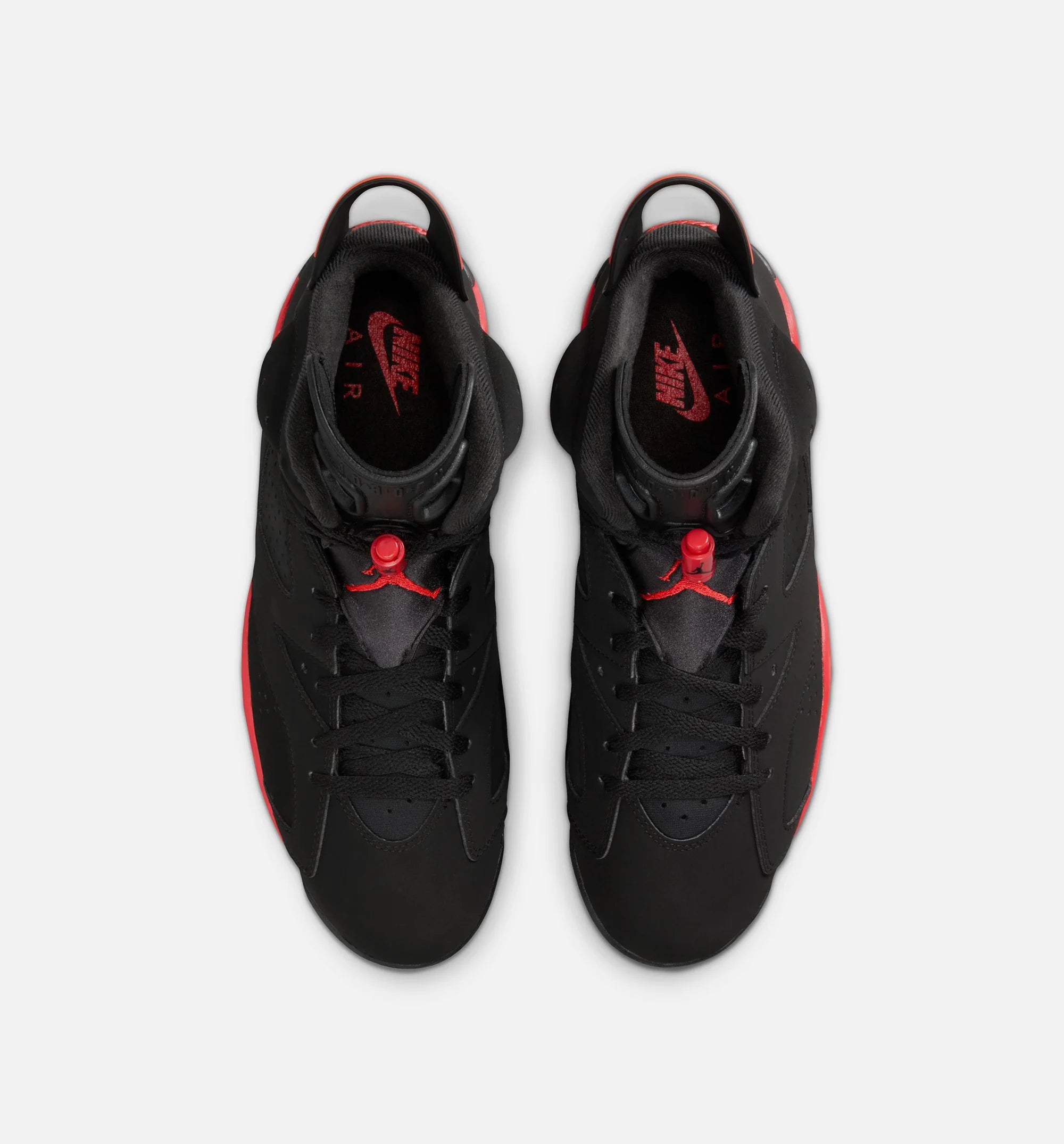 Air Jordan 6 Retro Infrared Salesman Mens Lifestyle Shoe Black Light Crimson
