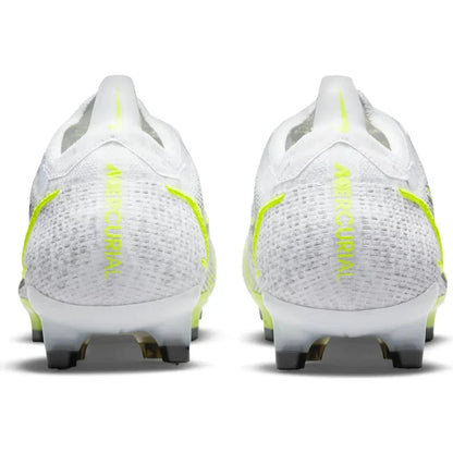 Nike Mercurial Vapor 14 Elite FG Firm Ground Soccer Cleats White Black Silver Volt
